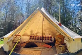 Photograph of Woodlands Tipis, Hereford